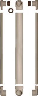 RM & Co Slim Tube inbouw afvoerbuis 750MM